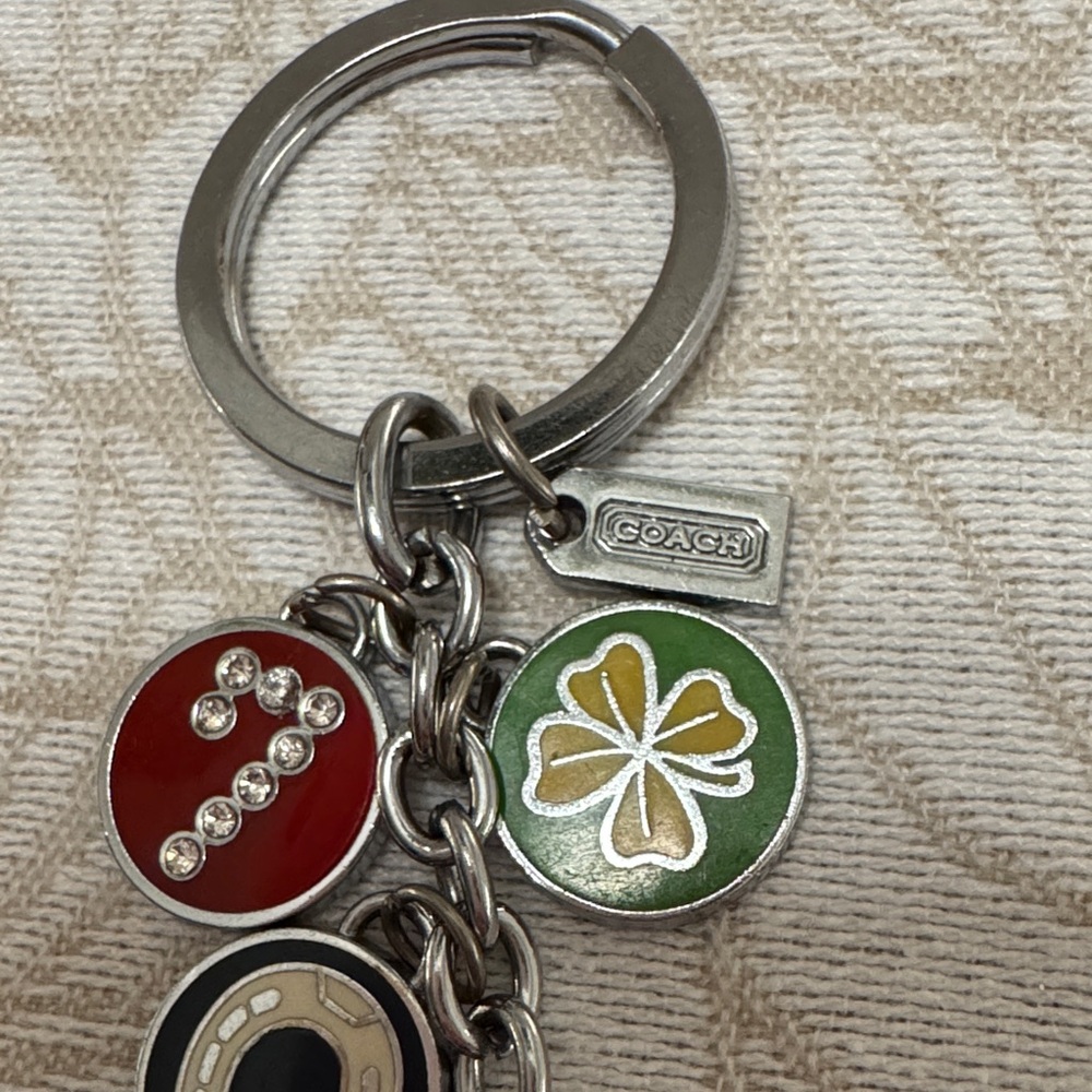 Coach Good Luck Charm Keychain - Picture 2 of 4